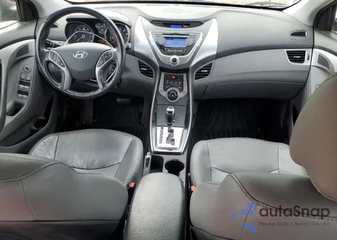 2013 Hyundai Elantra Gls из США, поврежденный, VIN 5NPDH4AE2DH196690